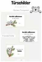 Vorschau - Poster - Classroom-Management: Türschilder für deine Koalaklasse (Kl. 1-4) - Deckblatt