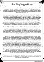 Vorschau - Arbeitsblätter - Responsibility- Middle/High School Conversation Package - Seite 2