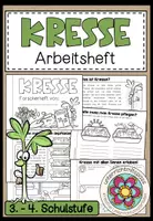 Vorschau - Arbeitsblätter - KRESSE SÄEN - Arbeitsheft (3.-4. Klasse) - Deckblatt