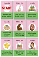 Vorschau - Spiele - Easter Ostern Lesespiel I have who has... differenziert - Englisch - Seite 3