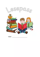 Vorschau - Anderer Materialtyp - Lesepass für Leseraupen (Lesemotivation) - Deckblatt