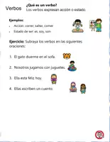 Vista previa - Hojas de trabajo - Las Partes de la Oración: Guía Completa con Ejercicios y Evaluación - página 3