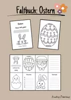 Vorschau - Arbeitsblätter - Faltbuch Ostern - Deckblatt