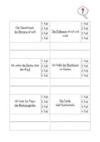 Vorschau - Arbeitsblätter - 4 Fälle richtig erfragen (weibliche Nomen) - Seite 3