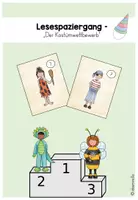 Vorschau - Arbeitsblätter - Lesespaziergang - Der Kostümwettbewerb (2./3.Klasse) - Deckblatt