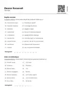 Vorschau - Arbeitsblätter - Eleanor Roosevelt (Infotext und Übungen) - Seite 1