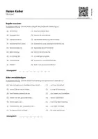 Vorschau - Arbeitsblätter - Helen Keller (Infotext und Übungen) - Seite 1