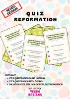 Vorschau - Spiele - Quiz: Martin Luther & die Reformation - Deckblatt