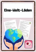 Vorschau - Arbeitsblätter - Eine-Welt-Läden / fairer Handel / Leben in der einen Welt - Deckblatt