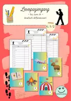 Vorschau - Arbeitsblätter - Lesespaziergang bis zum ch (Kl.1/2) - für Flex und Flora - Deckblatt