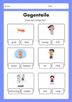 Προεπισκόπηση - Flashcards - Gegenteile - Εξώφυλλο