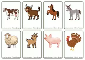 Προεπισκόπηση - Flashcards - Κάρτες ανάπτυξης λεξιλογίου με θέμα τα Ζώα - Σελίδα 3
