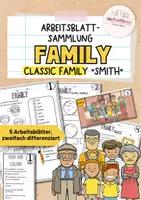 Vorschau - Unterrichtsreihen - Sparpaket | classic family "Smith" | Wortschatz Familie - Seite 1