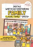 Vorschau - Präsentationen/Tafelbilder - Family | classic family "Smith" | interaktive Wortschatzeinführung - Deckblatt