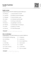 Vorschau - Arbeitsblätter - Fyodor Tyutchev (Infotext und Übungen) - Seite 1