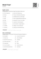 Vorschau - Arbeitsblätter - Nikolai Gogol (Infotext und Übungen) - Seite 1