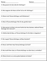 Vorschau - Arbeitsblätter - Film: "Peter Hase (2018)" Fragen + Aktivitäten Rätsel mit Lösungen - Seite 2
