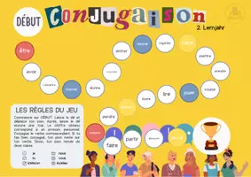 Vorschau - Spiele - Jeu de Conjugaison - 2.(3.) Lernjahr (gemischte Verben) - Seite 3