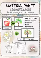 Vorschau - Spiele - Lernszenario - Zusammengesetzte Nomen - Deckblatt