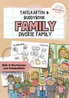 Vorschau - Arbeitsblätter - family | diverse family | Tafelkarten | Vokabelheft - Deckblatt
