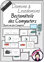 Vorschau - Spiele - Domino & Lesedomino | Computerbestandteile - Deckblatt