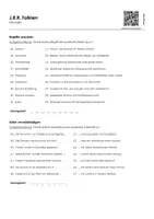 Vorschau - Arbeitsblätter - J.R.R. Tolkien (Infotext und Übungen) - Seite 1