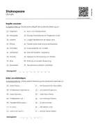 Vorschau - Arbeitsblätter - Shakespeare (Infotext und Übungen) - Seite 1