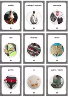 Vista previa - Unidades / Secuencias / Situaciones de Aprendizaje - Clothing & Accessories – Vocabulary Pack + Activities + Flashcards - página 3