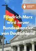 Vorschau - Unterrichtsreihen - Friedrich Merz wird Bundeskanzler - Ergebnisse der Bundestagswahl 2025 | #demokratiestärken - Deckblatt
