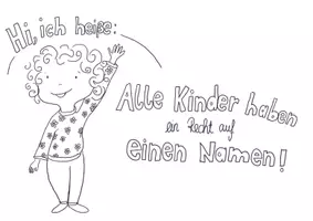 Vorschau - Arbeitsblätter - Kinderrechte - Ausmalbilder und Nachdenkfragen - Seite 3