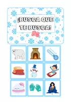 Vista previa - Juegos / Gamificación - ¡Busca que te busca! - INVIERNO - página 1