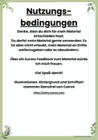 Vorschau - Fördermaterial/Inklusion - Naturbegriff Definition-zweifach Differenzierungskärtchen - Seite 1