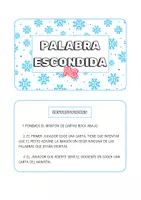 Vista previa - Juegos / Gamificación - Palabras escondidas - INVIERNO - página 1