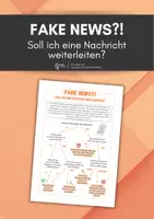 Vorschau - Arbeitsblätter - Fake News: Soll ich eine Nachricht weiterleiten? (Kostenloser Entscheidungsbaum) - Deckblatt