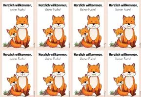 Vorschau - Anderer Materialtyp - Classroom-Management: Willkommensgruß zur Einschulung deiner Fuchsklasse - Seite 3