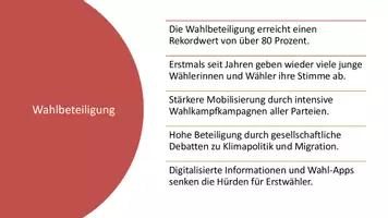 Vorschau - Präsentationen/Tafelbilder - Die Bedeutung der Ergebnisse der BUNDESTAGSWAL 2025 für Deutschland - Migration | Wirtschaft | Klima - Seite 2