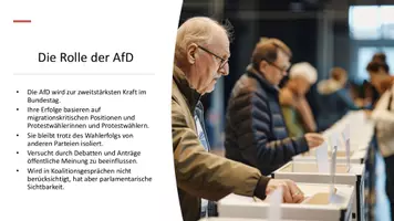 Vorschau - Präsentationen/Tafelbilder - Die Bedeutung der Ergebnisse der BUNDESTAGSWAL 2025 für Deutschland - Migration | Wirtschaft | Klima - Seite 3