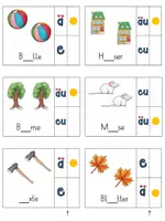 Vorschau - Aufgabenkarten - Klammerkarten Ableiten (ä/e und äu/eu) - Seite 2