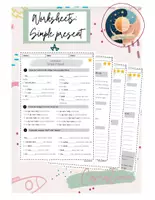 Vorschau - Arbeitsblätter - Materialpaket, Simple Present - Seite 1