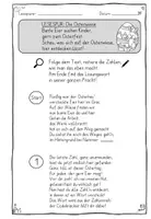 Vorschau - Arbeitsblätter - Lesespur "Osterwiese" in Reimen für Ostern – Leseförderung mit Spaß für Klasse 3-5 🐰📖🌿 - Seite 3