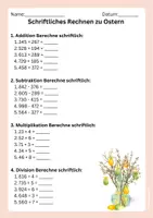 Vorschau - Arbeitsblätter - Oster - Materialpaket für die 2. bis 6. Klasse - Seite 2