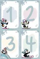 Vorschau - Stationenlernen - Stationenkarten (bis zu 12 Stationen) - winterliche Pinguine - Seite 2