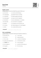 Vorschau - Arbeitsblätter - Tom Ford (Infotext und Übungen) - Seite 1