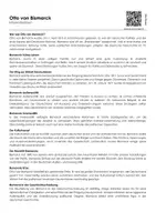 Vorschau - Arbeitsblätter - Otto von Bismarck (Infotext und Übungen) - Deckblatt