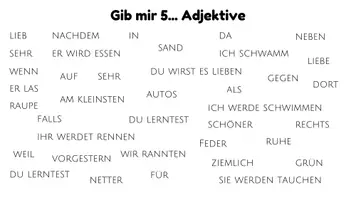 Vorschau - Spiele - Gib mir 5! (Wortarten) - Seite 3