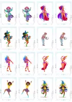 Vista previa - Unidades / Secuencias / Situaciones de Aprendizaje - Cartas para memorizar infantiles de carnaval - página 1