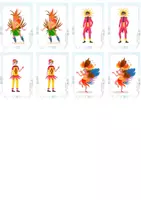 Vista previa - Unidades / Secuencias / Situaciones de Aprendizaje - Cartas para memorizar infantiles de carnaval - página 3