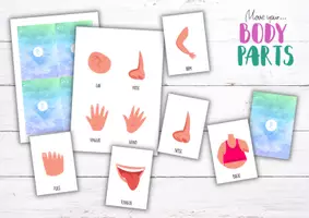 zapowiedź - MOVE YOUR BODY PARTS RESOURCES PACK – ZESTAW MATERIAŁÓW DO DRUKU - strona 1