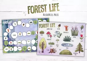 zapowiedź - FOREST LIFE – ZESTAW MATERIAŁÓW DO DRUKU - strona 1