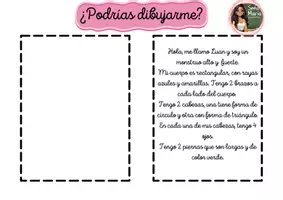 Vista previa - Manualidades / Dibujos para colorear - Descripciones monstruosas - página 2
